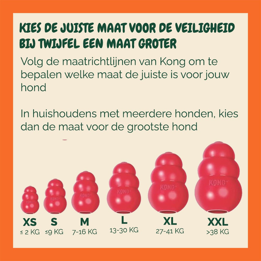 Kong - Classic Rood  - Afbeelding 3