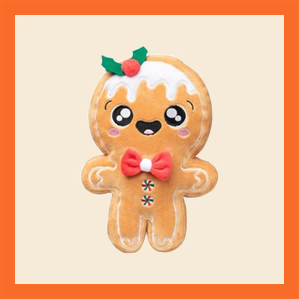 kerstspeelgoed hond in de vorm van een koek knuffel kerstcadeau hond kerstspeelgoed hond kerst hond kerstknuffel hond