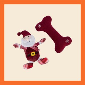 Honden kerst cadeau set speelgoed kerstcadeau hond kerstspeelgoed hond kerst hond kerstknuffel hond kerstcadeau hond cadeauset hond kerst
