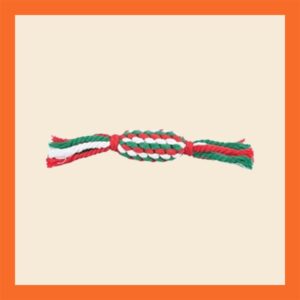 Trixie kerst flostouw voor hond om samen mee te spelen